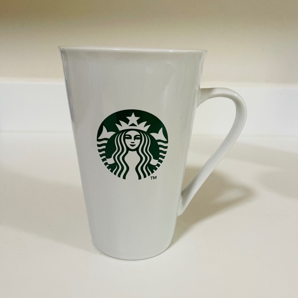 STARBUCKS Large Mermaid Ceramic Mug 17.8 Fl Oz (2014)